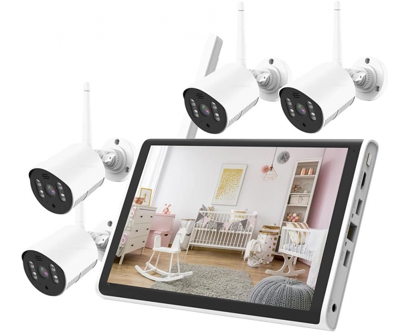 Smart tuya WiFi DIY CCTV system monitor 